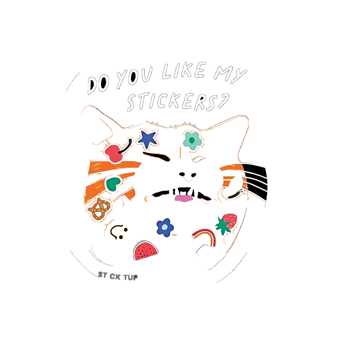 Do You Like My Stickers Sticker